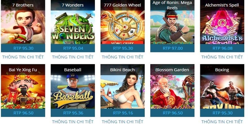 Đa dạng chủ đề slots đổi thưởng hấp dẫn dành cho mọi tân binh